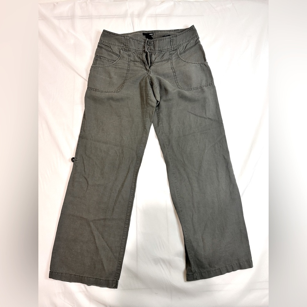 H&M Women Olive Cargo Pants